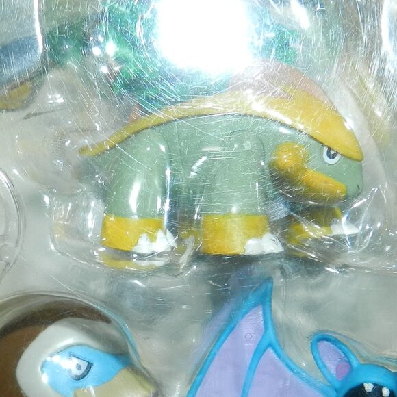 Pokemon Battle Figures 3 Pc Mamoswine, Grotle,Zubat 2009 SEALED🆕📦🏃🏻💨⚡ - Picture 5 of 15